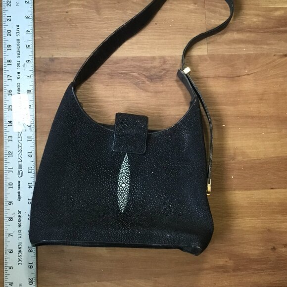 stingray purse handbag with shoulder strap - Picture 2 of 8